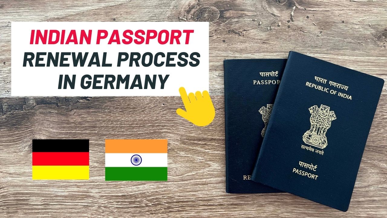 how to renew Indian Passport in Germany